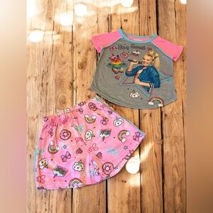 Nickelodeon Pink and Gray Kids Pajamas